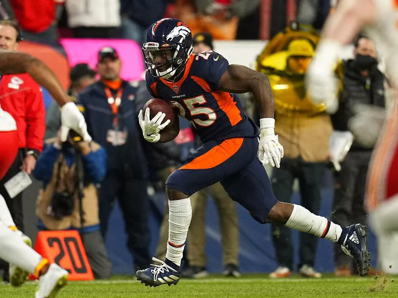 Denver Broncos running back Melvin Gordon