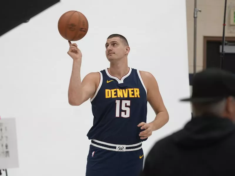 Denver Nuggets center Nikola Jokic