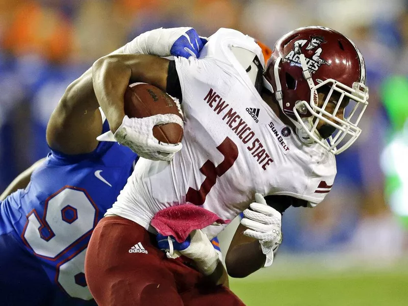 New Mexico State running back Larry Rose III