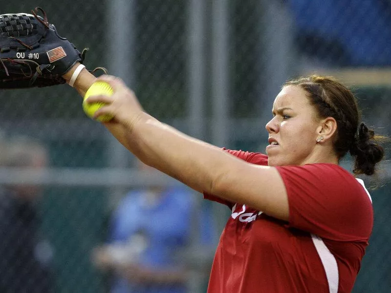 OU pitcher Keilani Ricketts