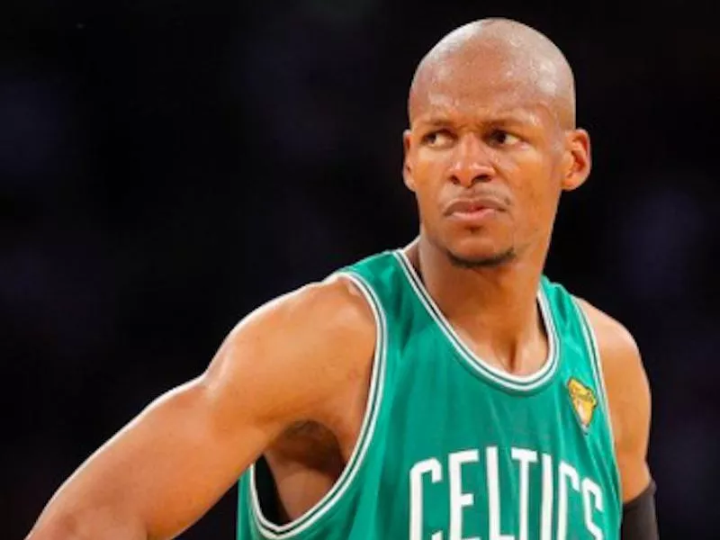 Ray Allen looks out