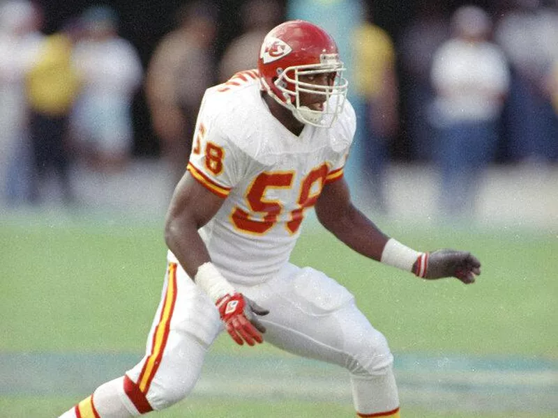 Kansas City Chiefs linebacker Derrick Thomas