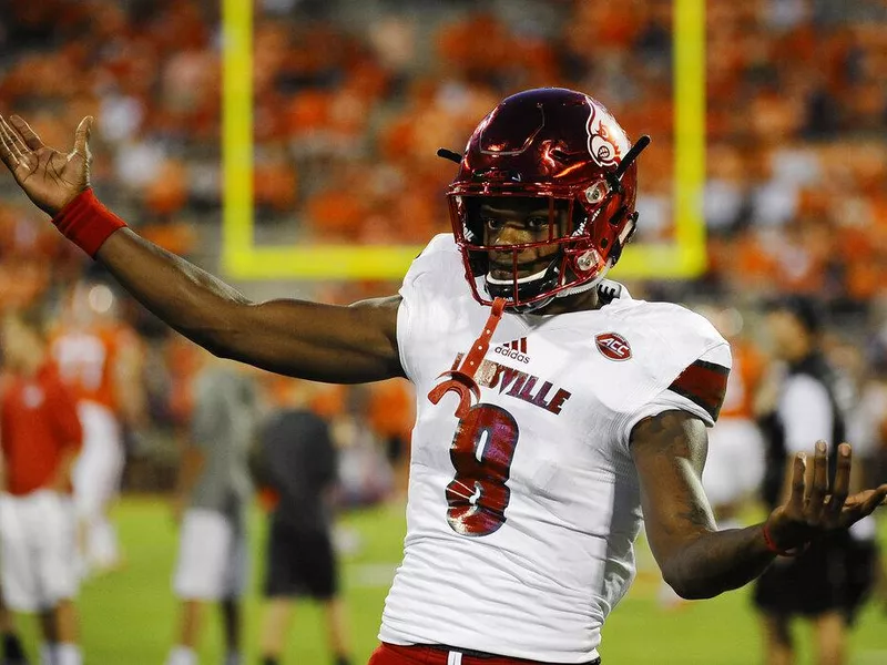 Louisville quarterback Lamar Jackson