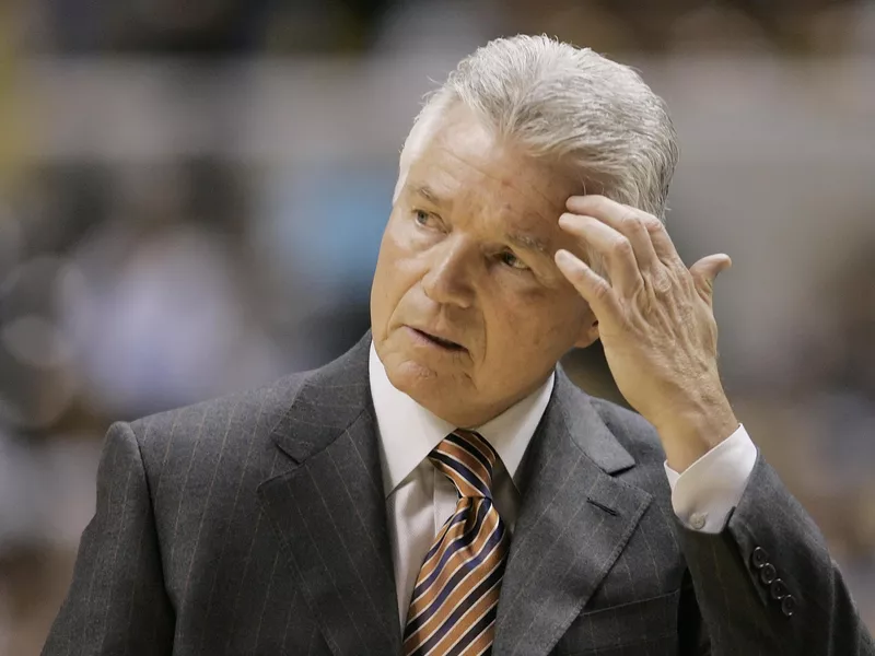 Orlando Magic coach Brian Hill watches the game