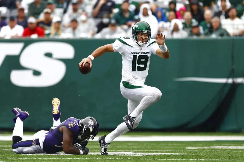 New York Jets quarterback Joe Flacco