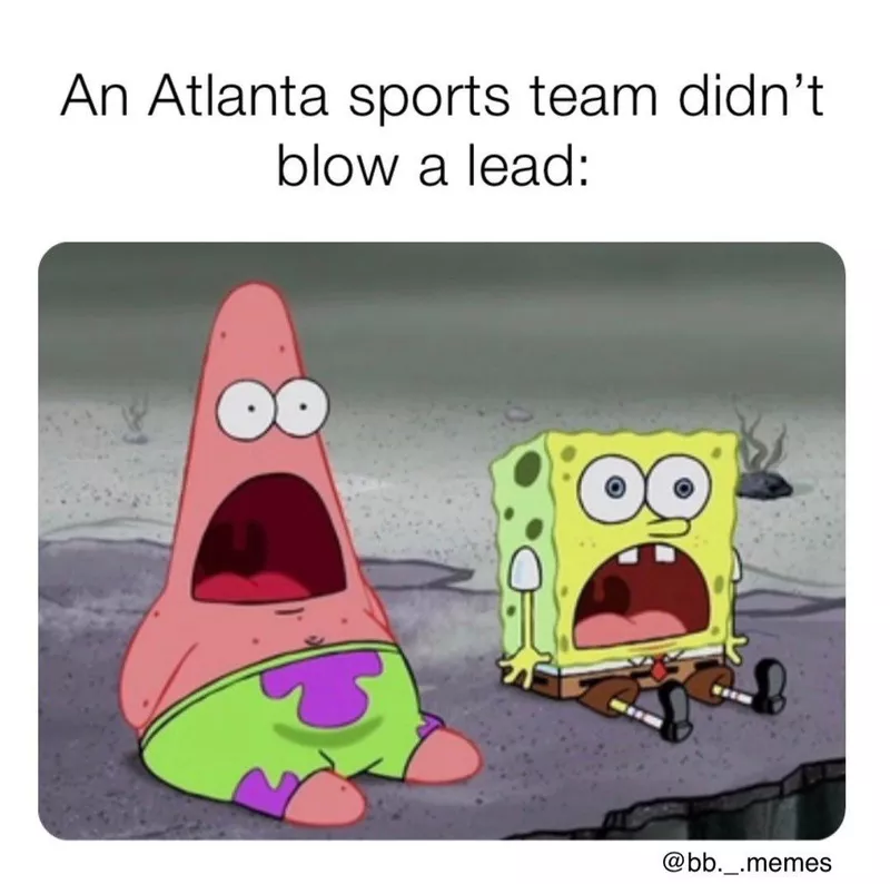 Atlanta sports meme