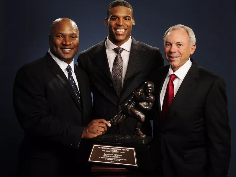 Bo Jackson, Cam Newton, Pat Sullivan