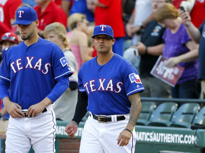 Texas Rangers pitcher Matt Bush