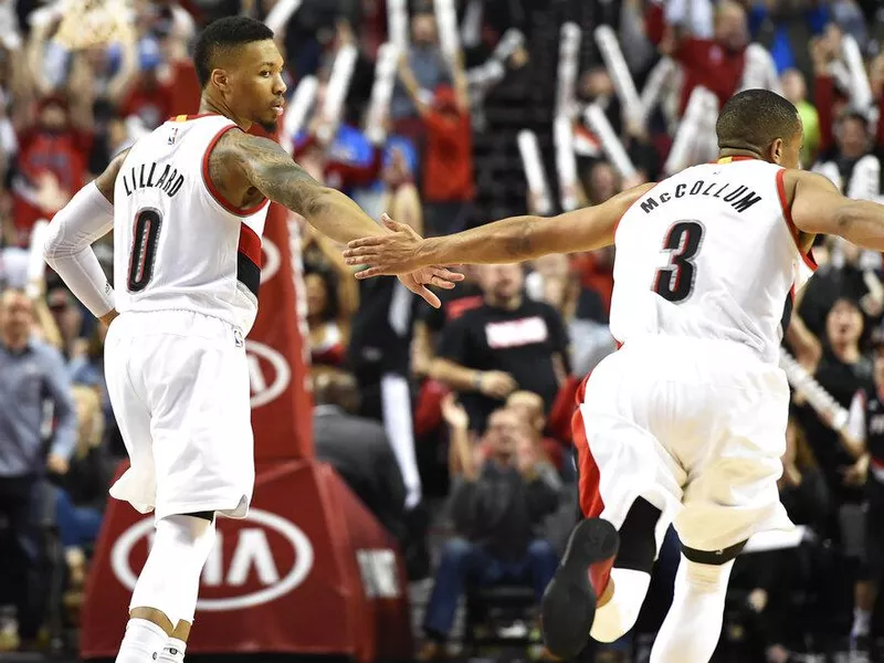 Damian Lillard, C.J. McCollum