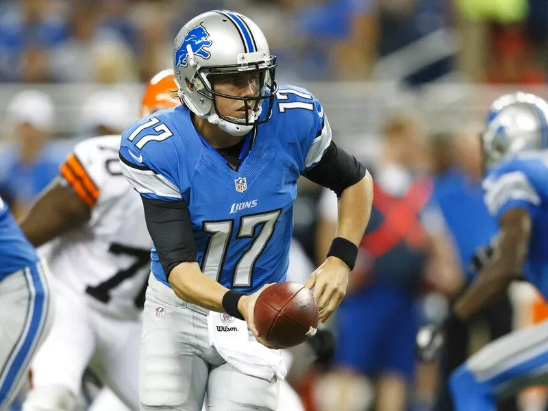 Detroit Lions quarterback Kellen Moore