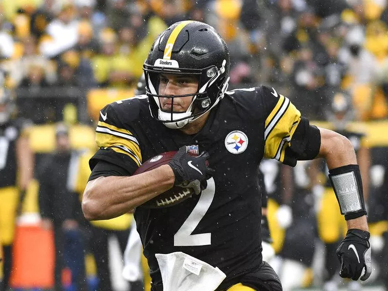 Pittsburgh Steelers quarterback Mason Rudolph