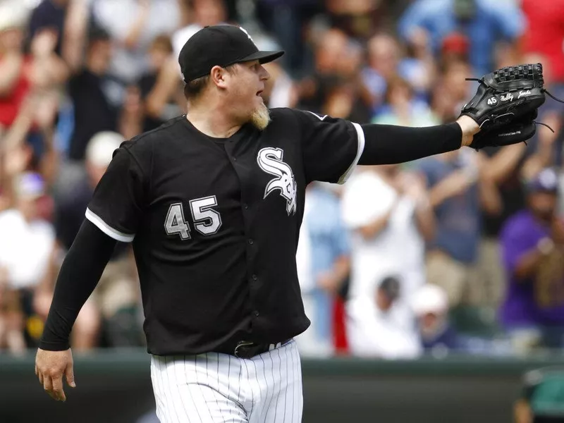 Chicago White Sox pitcher Bobby Jenks