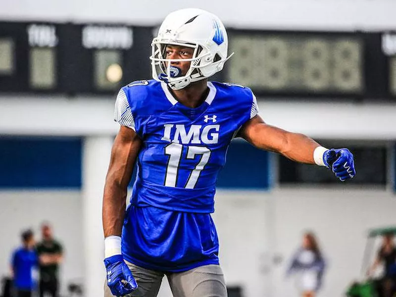 IMG Academy wide receiver Carnell Tate