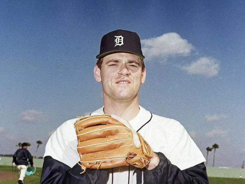 Detroit Tigers pitcher Denny McLain