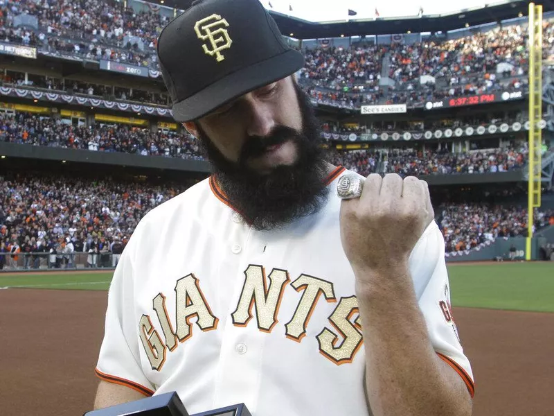 San Francisco Giants pitcher Brian Wilson