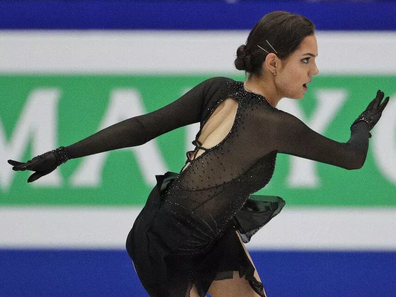 Russia's Evgenia Medvedeva