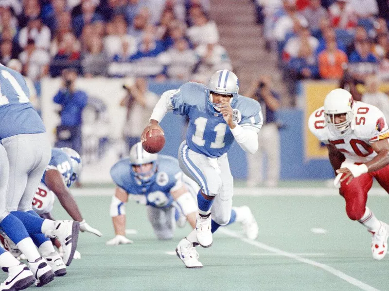 Detroit Lions quarterback Andre Ware