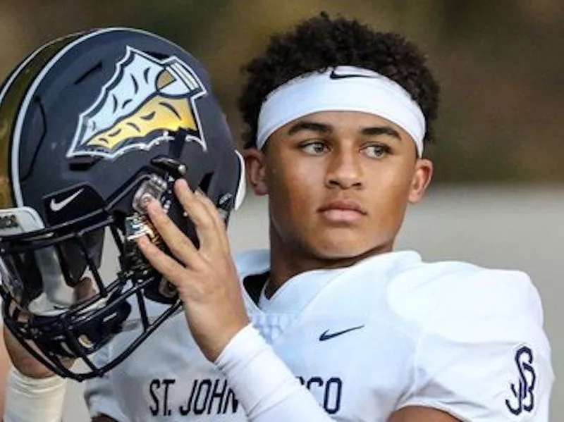 St. John Bosco cornerback Trent McDuffie