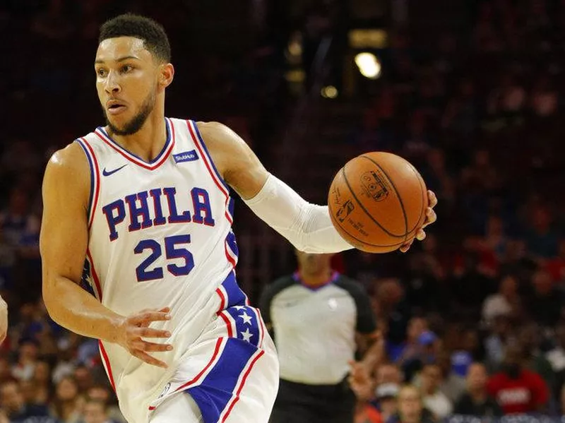 Philadelphia 76ers' Ben Simmons