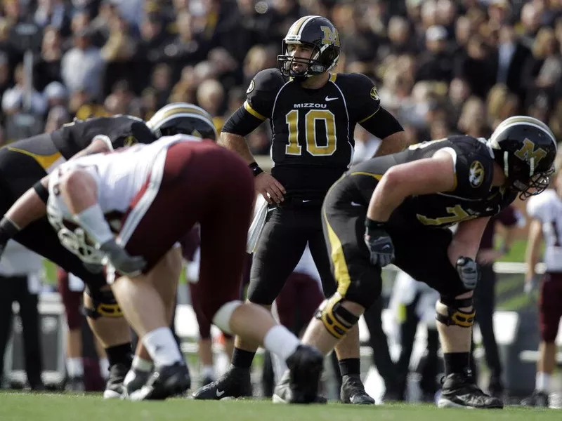 Missouri quarterback Chase Daniel