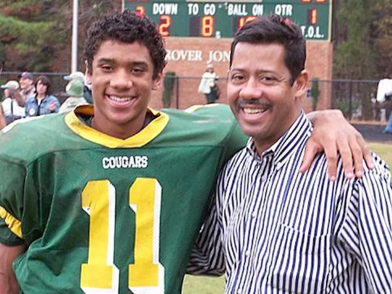 Collegiate School quarterback Russell Wilson