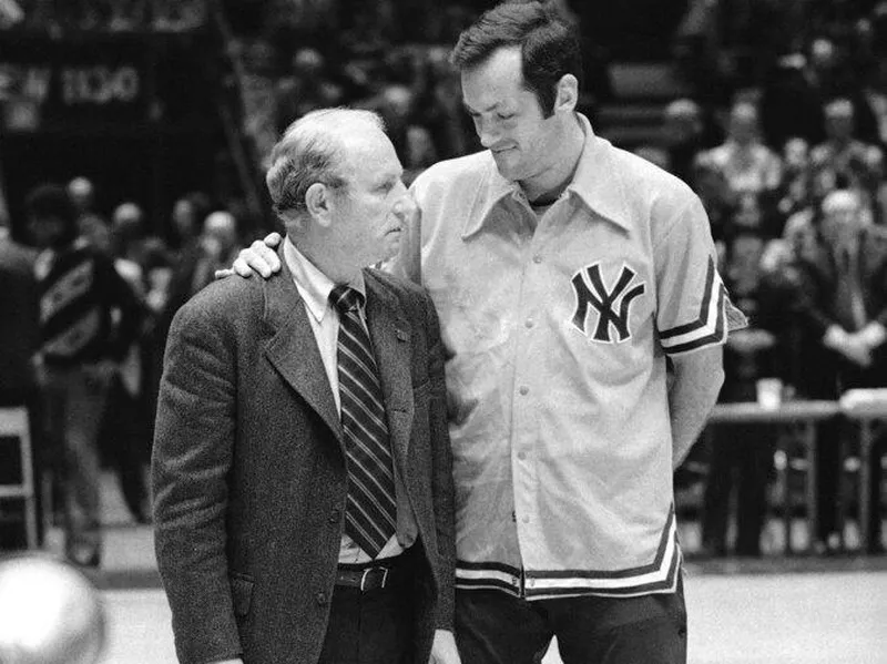 Bill Bradley and Red Holzman