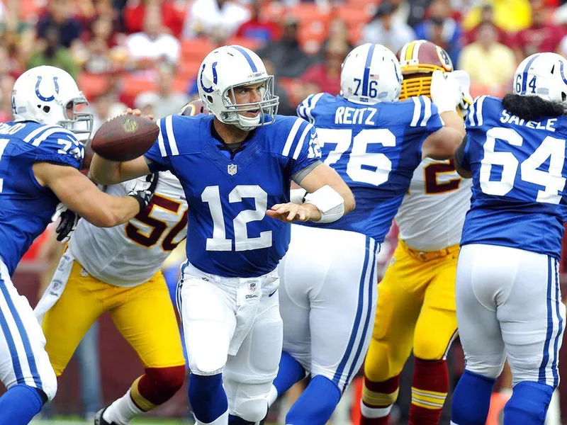 Indianapolis Colts quarterback Andrew Luck