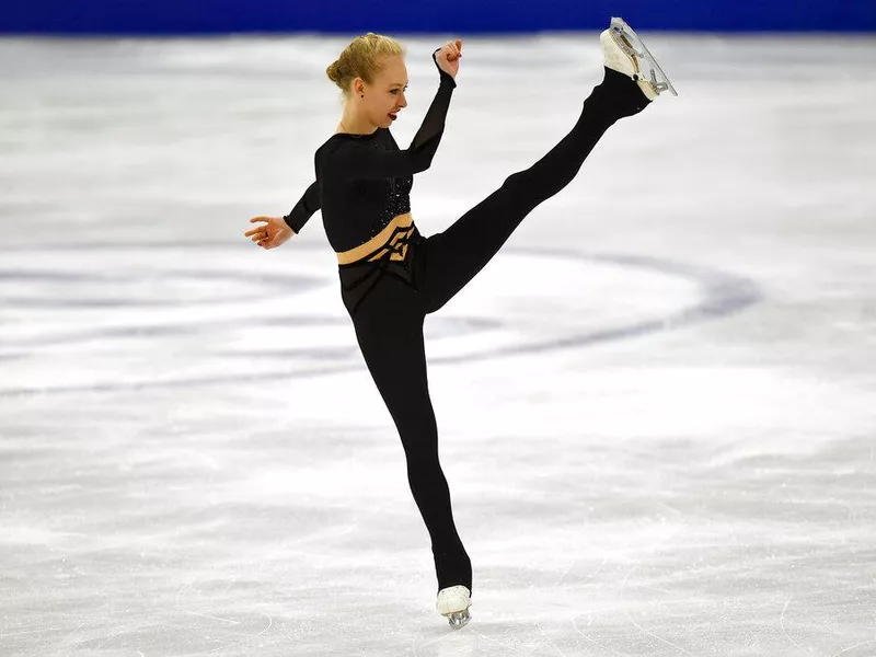 Bradie Tennell at figure skating chapmiponship