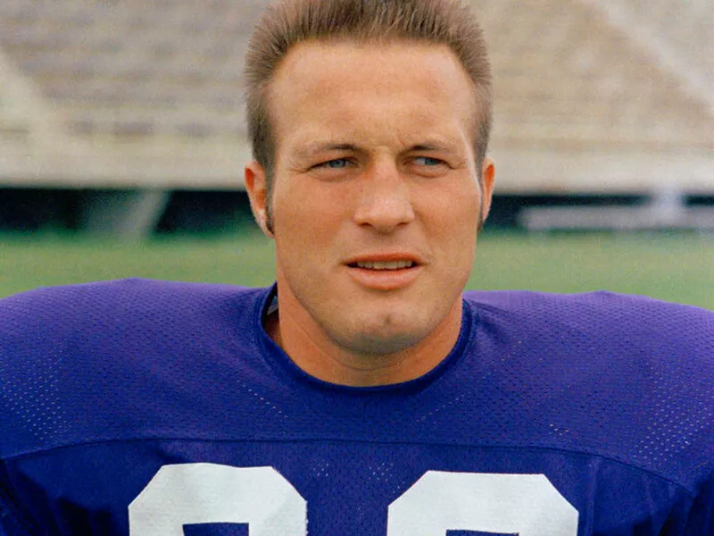 Minnesota Vikings fullback Bill Brown