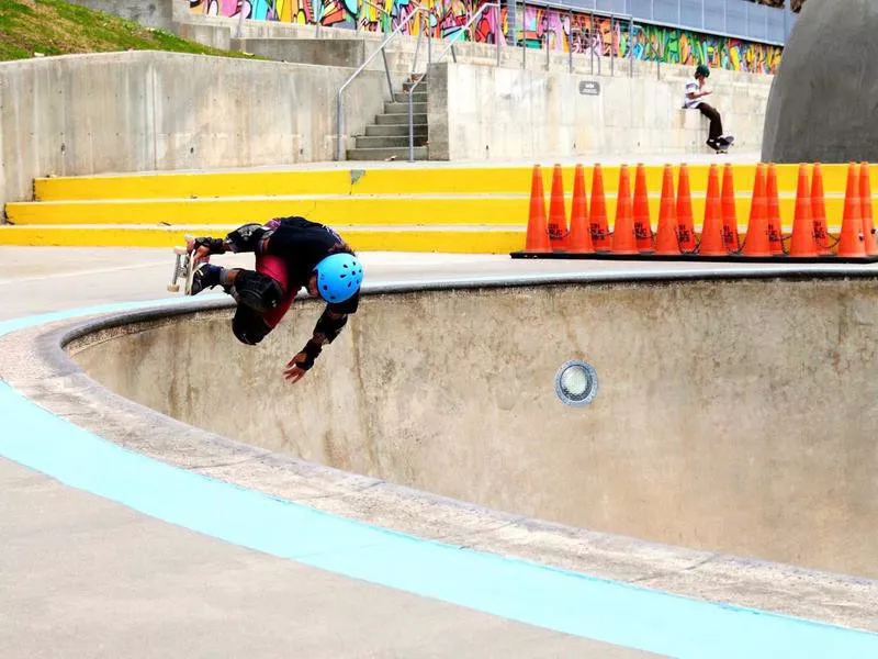 Lee and Joe Jamail Skatepark in Houston, Texas