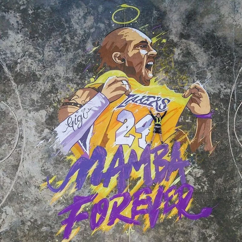 Kobe mural in Malaysia