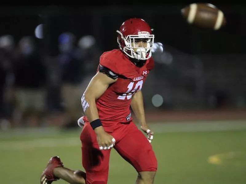 Kahuku linebacker Liona Lefau