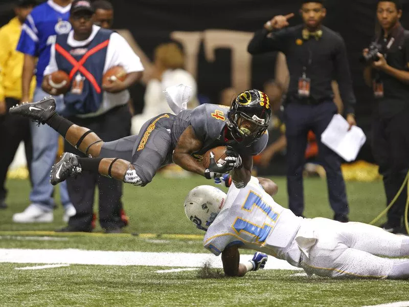 Grambling State wide receiver Martez Carter