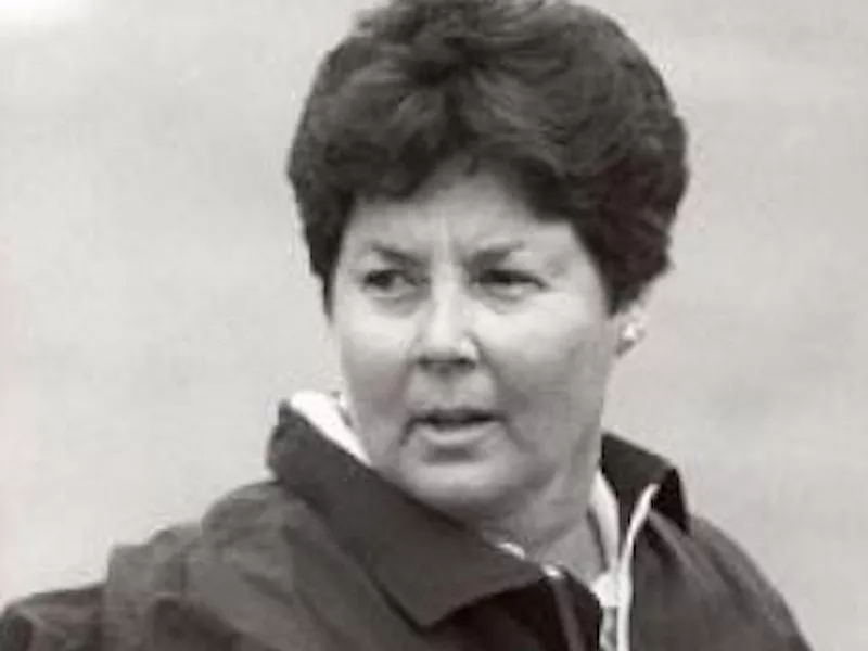 UCLA head coach Sharron Backus