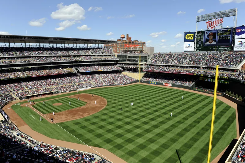 Target Field in Minneapolis, Minnesota