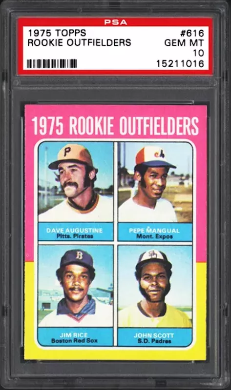 Jim Rice Rookie Card