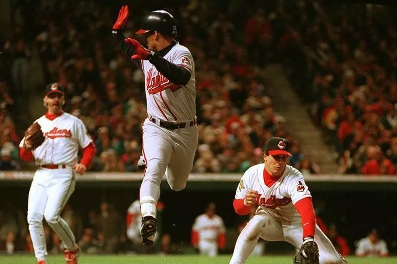 David Justice in 1995