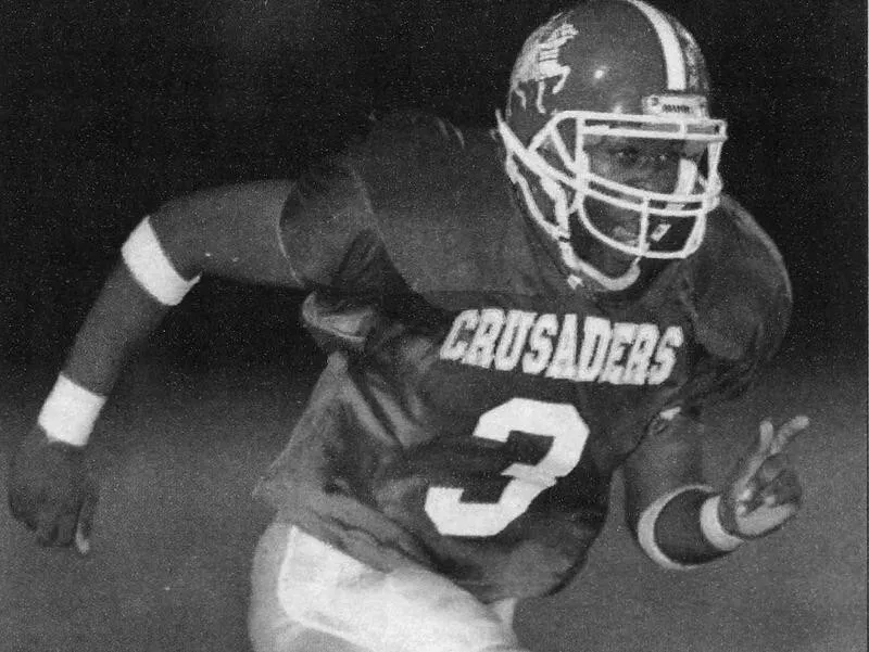 Tampa Catholic wide receiver Darrell Jackson