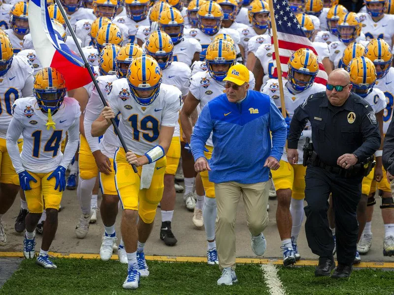 Pittsburgh coach Pat Narduzzi,