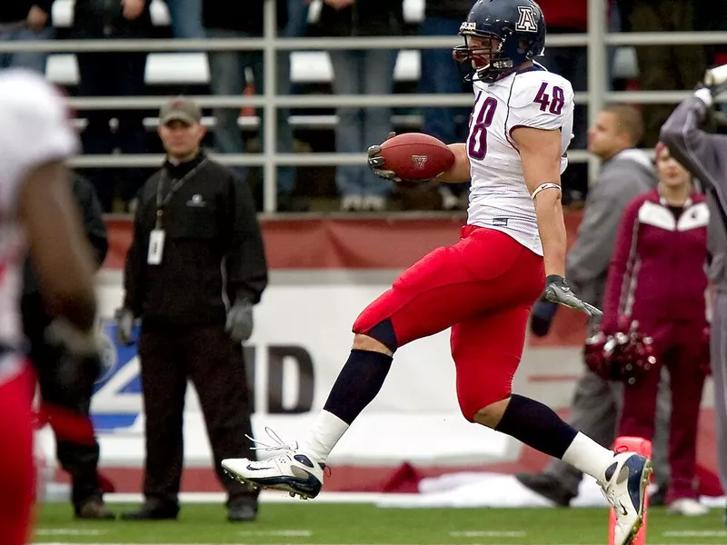 Arizona tight end Rob Gronkowski