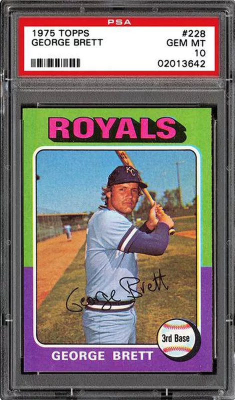 George Brett 1975 Topps Card