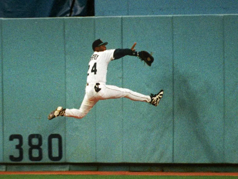 Seattle Mariners center fielder Ken Griffey Jr.