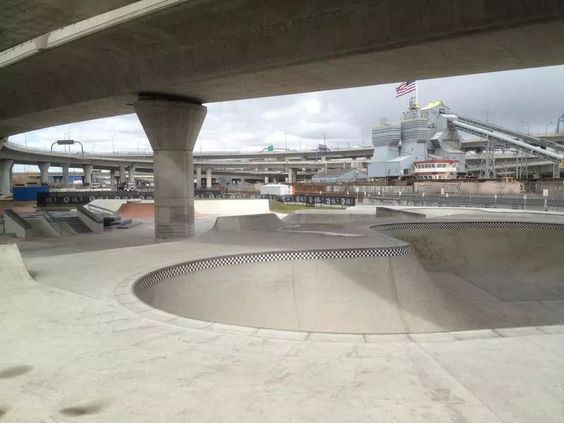 Lynch Family Skatepark in Cambridge, Massachusetts