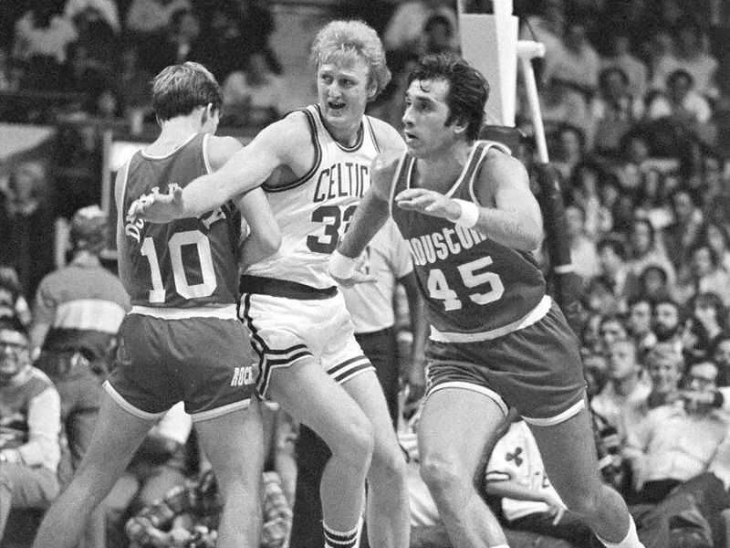 Larry Bird, Mike Dunleavy, Rudy Tomjanovich