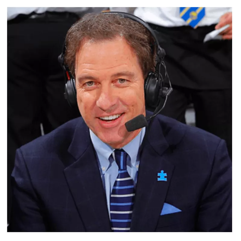 Kevin Harlan talking