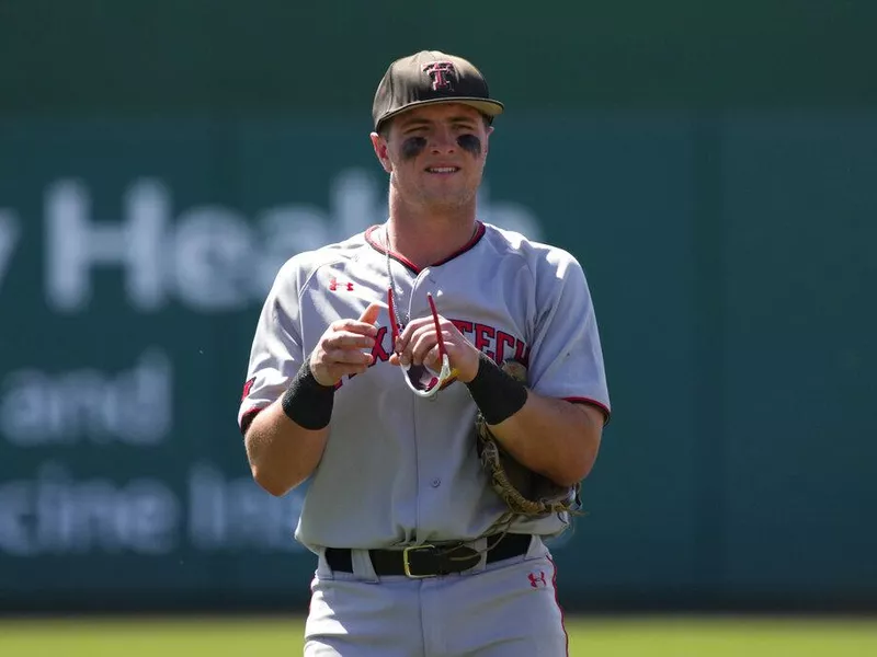 Texas Tech Second Baseman Jace Jung