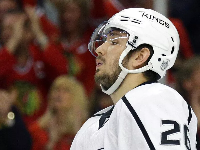 Los Angeles Kings' Slava Voynov