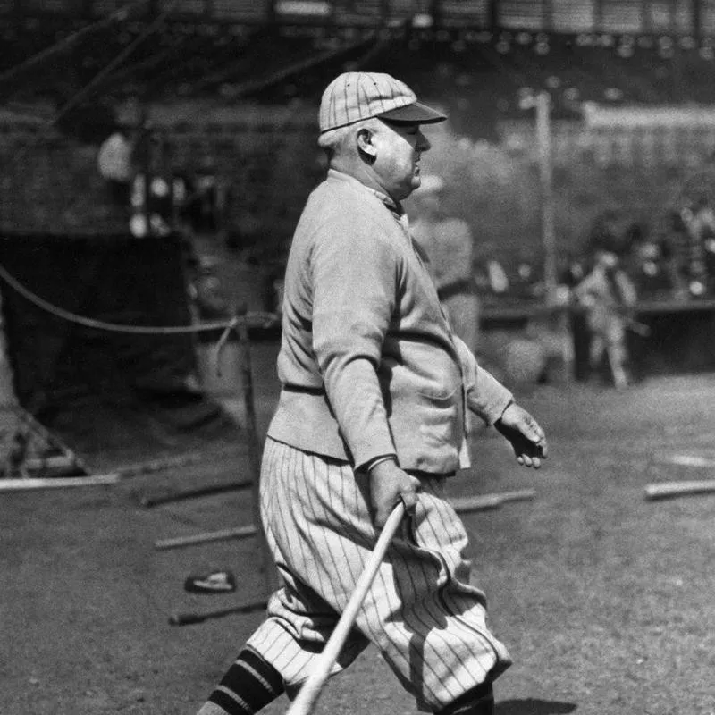 John McGraw at Giants training camp