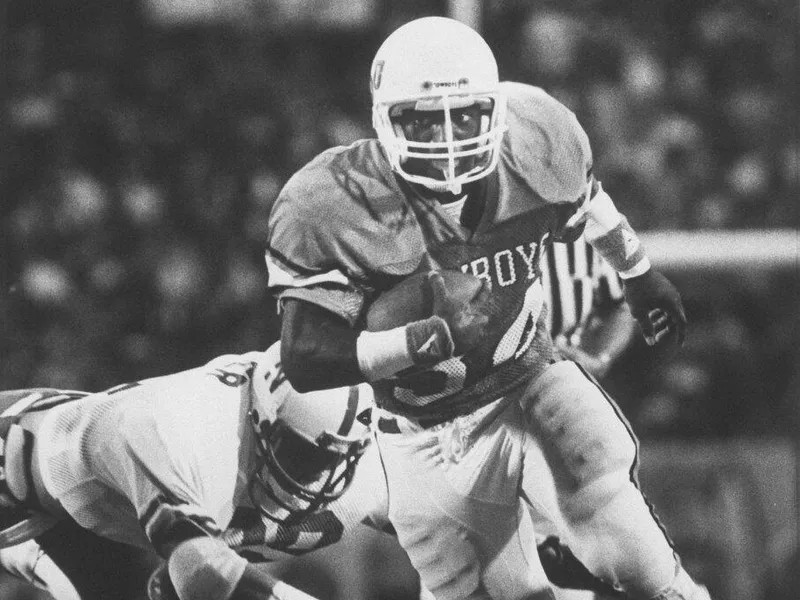 Oklahoma State running back Thurman Thomas