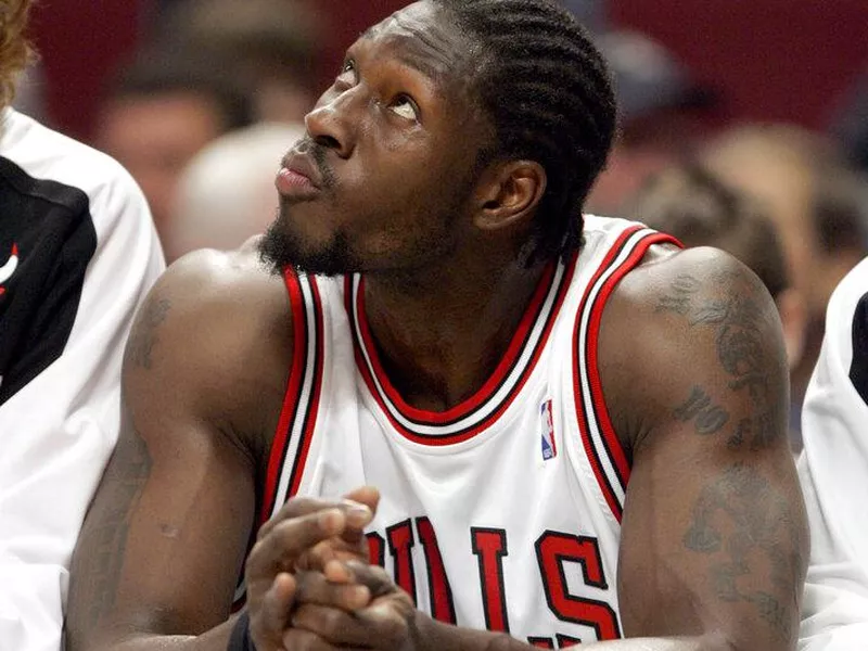 Chicago Bulls power forward Ben Wallace